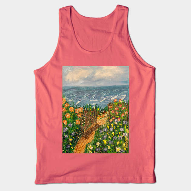 California Dreamin Tank Top by Shaky Ruthie's Art from the Heart